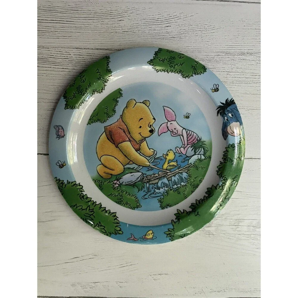 Home Presence Disney Winnie the Pooh Piglet Melamine Childrens Plate 8